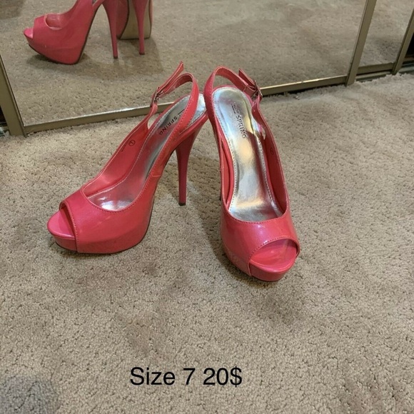 Heals size 7 take all for 60$ - Picture 8 of 8